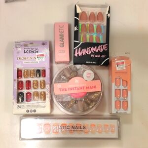 Press on fake nails lot -NEW
